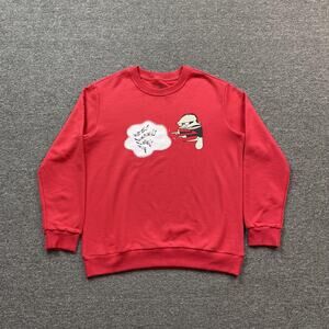 ANTI SOCIAL SOCIAL CLUB ASSC Crewneck in red